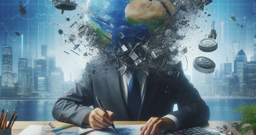 creative destruction economic concept cover image